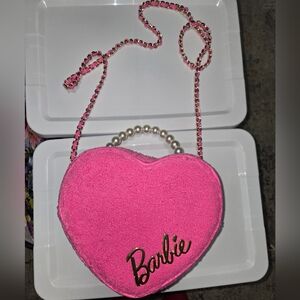 Our Universe Barbie Heart Figural Crossbody Bag - BoxLunch Exclusive